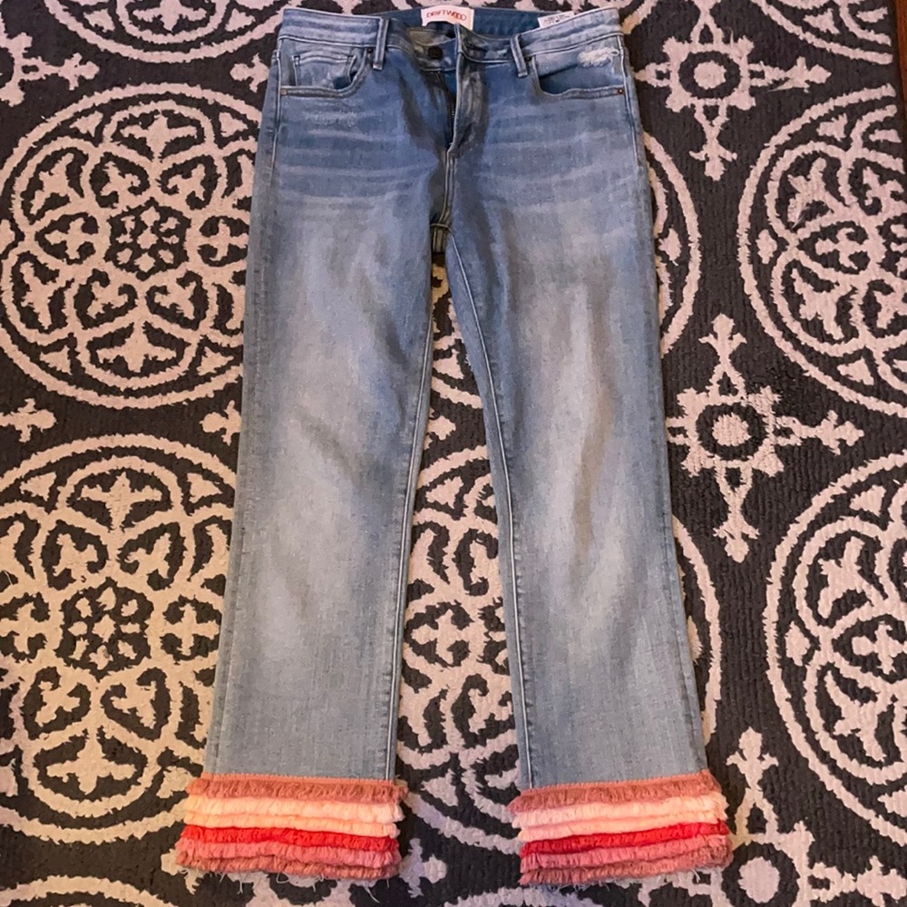 driftwood Fringed jeans